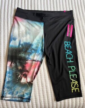 Material Girl Active Crop Leggings (Xtra Large)